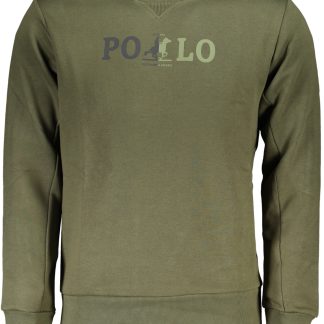 SUDADERA CON CREMALLERA PARA HOMBRE US GRAND VERDE