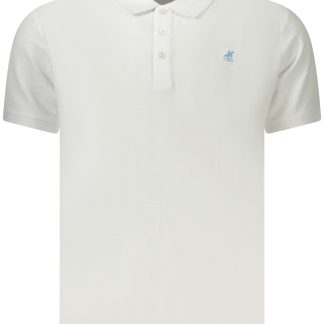 Polo de manga corta para hombre, color blanco, marca US Grand Polo