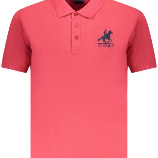 POLO DE MANGA CORTA PARA HOMBRE US GRAND, ROJO
