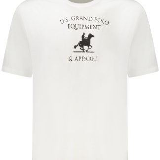 CAMISETA DE MANGA CORTA PARA HOMBRE US GRAND BLANCA
