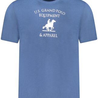 CAMISETA DE MANGA CORTA PARA HOMBRE AZUL DE US GRAND