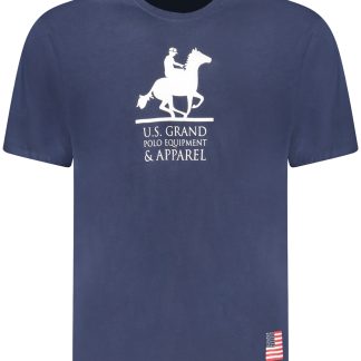 CAMISETA DE MANGA CORTA PARA HOMBRE AZUL DE US GRAND