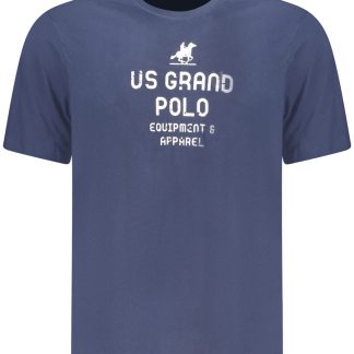 CAMISETA DE MANGA CORTA PARA HOMBRE AZUL DE US GRAND