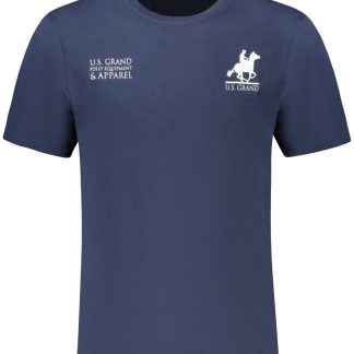 CAMISETA DE MANGA CORTA PARA HOMBRE AZUL DE US GRAND