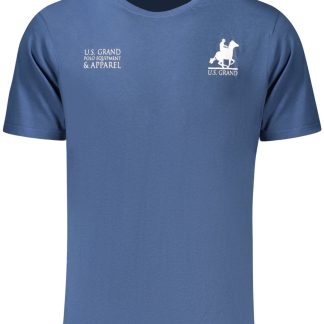 CAMISETA DE MANGA CORTA PARA HOMBRE AZUL DE US GRAND