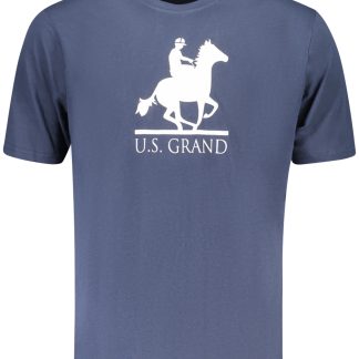 CAMISETA DE MANGA CORTA PARA HOMBRE AZUL DE US GRAND