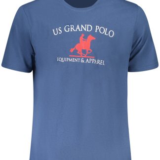 CAMISETA DE MANGA CORTA PARA HOMBRE AZUL DE US GRAND