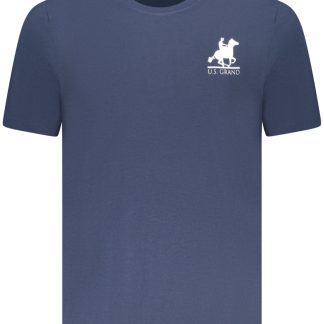 CAMISETA DE MANGA CORTA PARA HOMBRE AZUL DE US GRAND