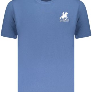 CAMISETA DE MANGA CORTA PARA HOMBRE AZUL DE US GRAND