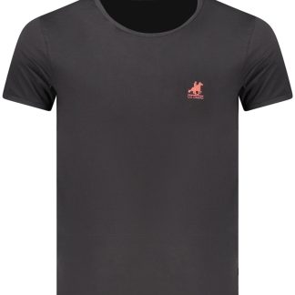 CAMISETA NEGRA DE MANGA CORTA PARA HOMBRE DE US GRAND