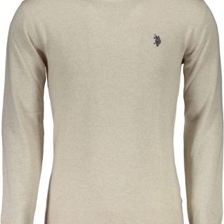 SUÉTER BEIGE PARA HOMBRE DE LA ASOCIACIÓN DE POLO DE EE. UU.