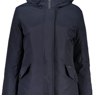 CHAQUETA MUJER LANA AZUL