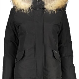 CHAQUETA MUJER LANA NEGRA
