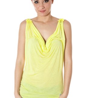 CAMISETA MUJER AMARILLA ZUELEMENTS