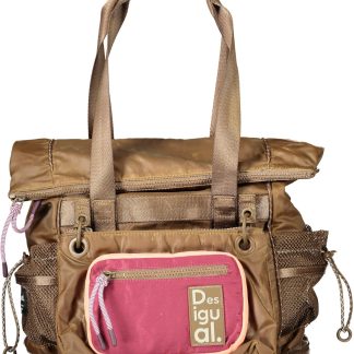 BOLSO MARRÓN DE MUJER DESIGUAL