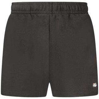 PANTALONES CORTOS FILA PARA MUJER NEGROS
