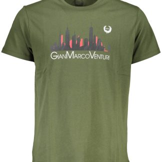 CAMISETA MANGA CORTA HOMBRE GIAN MARCO VENTURI VERDE