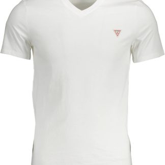 CAMISETA GUESS JEANS HOMBRE MANGA CORTA BLANCO