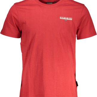 CAMISETA DE MANGA CORTA NAPAPIJRI PARA HOMBRE ROJA