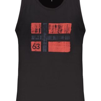 NORUEGA 1963 CAMISETA DE TIRANTES HOMBRE NEGRA