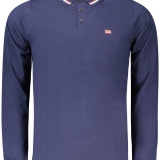 POLO MANGA LARGA PARA HOMBRE AZUL NORUEGA 1963