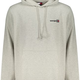 Sudadera gris con cremallera para hombre de Tommy Hilfiger