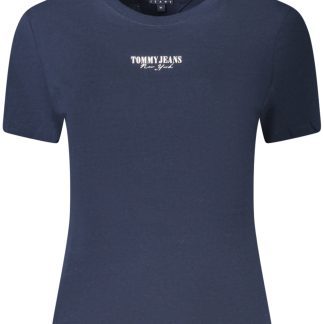 CAMISETA DE MANGA CORTA TOMMY HILFIGER MUJER AZUL