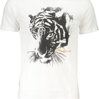 CAVALLI CLASS CAMISETA MANGA CORTA HOMBRE BLANCO