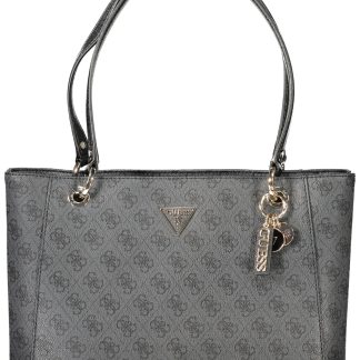 BOLSO NEGRO DE MUJER GUESS JEANS