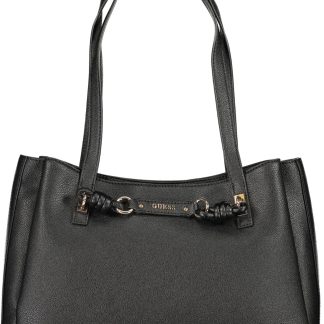 BOLSO NEGRO DE MUJER DE GUESS JEANS
