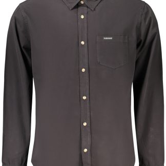 Camisa de manga larga negra para hombre de Guess Jeans