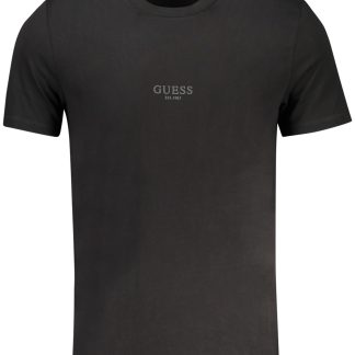 CAMISETA MANGA CORTA HOMBRE GUESS JEANS NEGRO