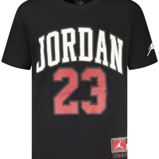 CAMISETA DE MANGA CORTA JORDAN PARA NIÑOS, NEGRA