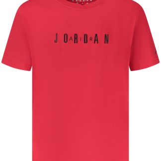 CAMISETA ROJA DE MANGA CORTA JORDAN PARA NIÑOS
