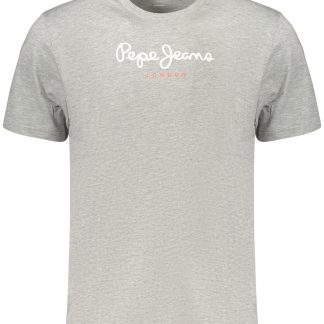 PEPE JEANS T-SHIRT MANICHE CORTE UOMO GRIGIO