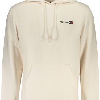 Sudadera blanca con cremallera para hombre Tommy Hilfiger