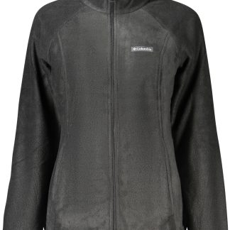 COLUMBIA FELPA CON ZIP DONNA NERO