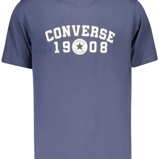 CONVERSE T-SHIRT MANICHE CORTE UOMO BLU