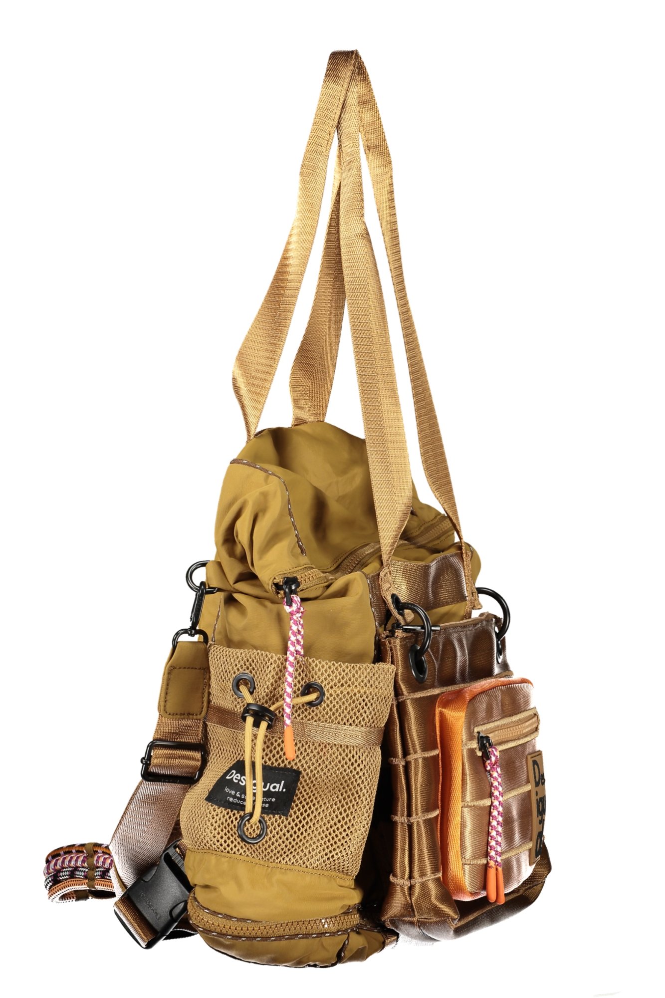 DESIGUAL BORSA DONNA BEIGE - Imagen 3