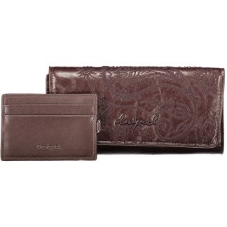 DESIGUAL PORTAFOGLIO DONNA MARRONE