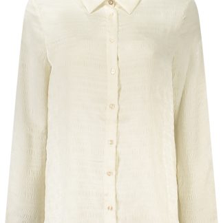 GUESS JEANS CAMICIA MANICHE LUNGHE DONNA BIANCO