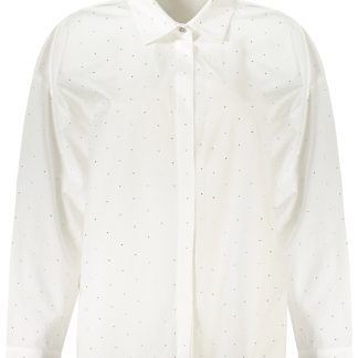 Camisa blanca de manga larga para mujer de Guess Jeans