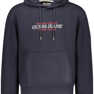Sudadera azul con cremallera para hombre de Guess Jeans