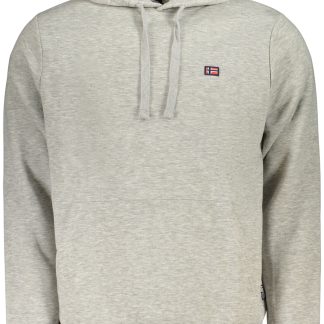 NORWAY 1963 FELPA SENZA ZIP UOMO GRIGIO