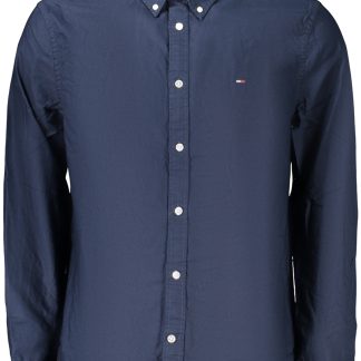 TOMMY HILFIGER CAMICIA MANICHE LUNGHE UOMO BLU
