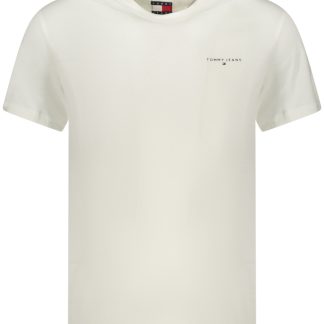 CAMISETA BLANCA DE MANGA CORTA PARA HOMBRE DE TOMMY HILFIGER