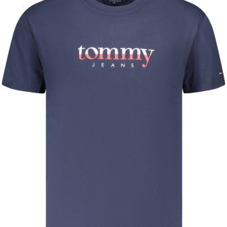 TOMMY HILFIGER T-SHIRT MANICHE CORTE UOMO BLU