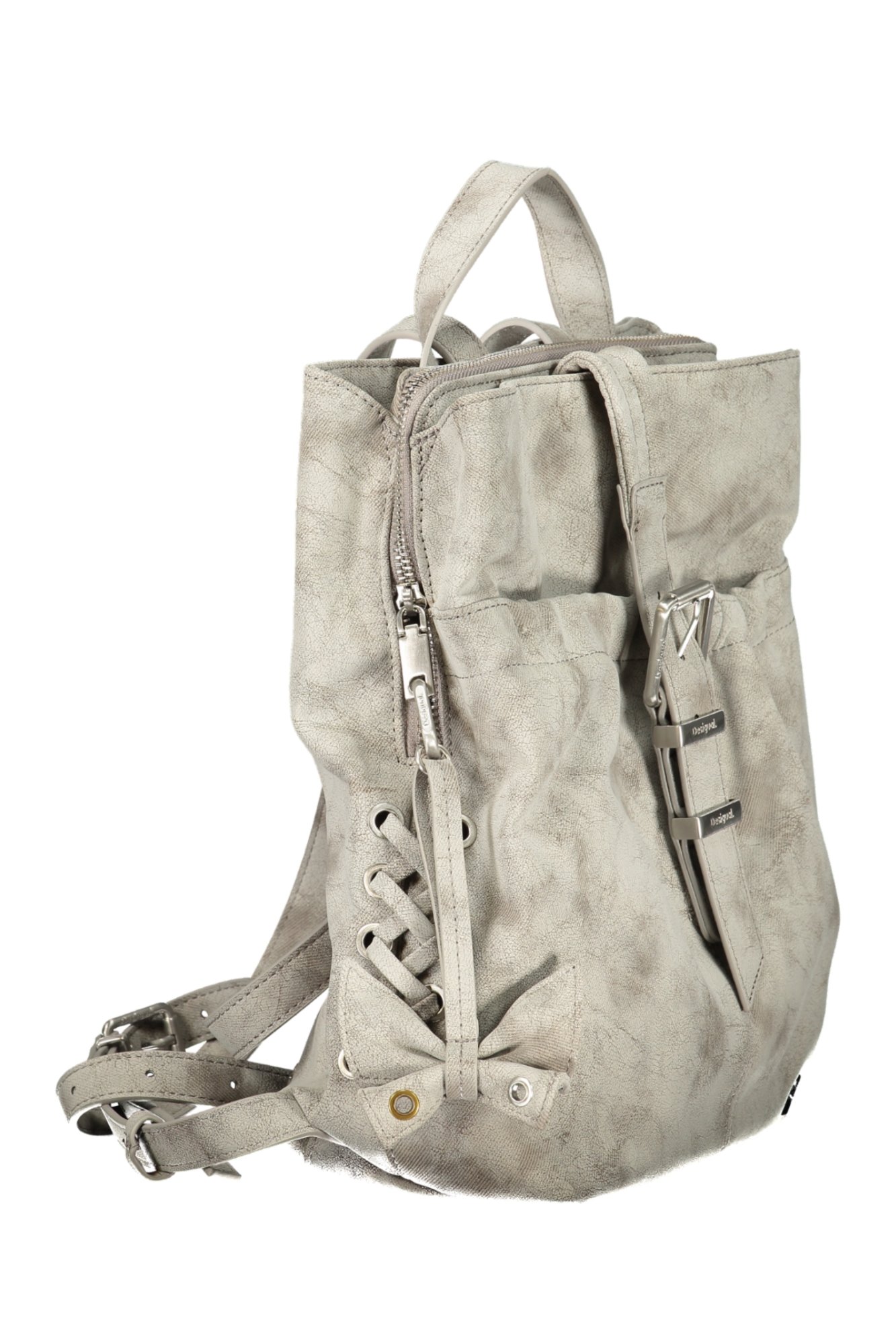 DESIGUAL ZAINO DONNA GRIGIO - Imagen 3