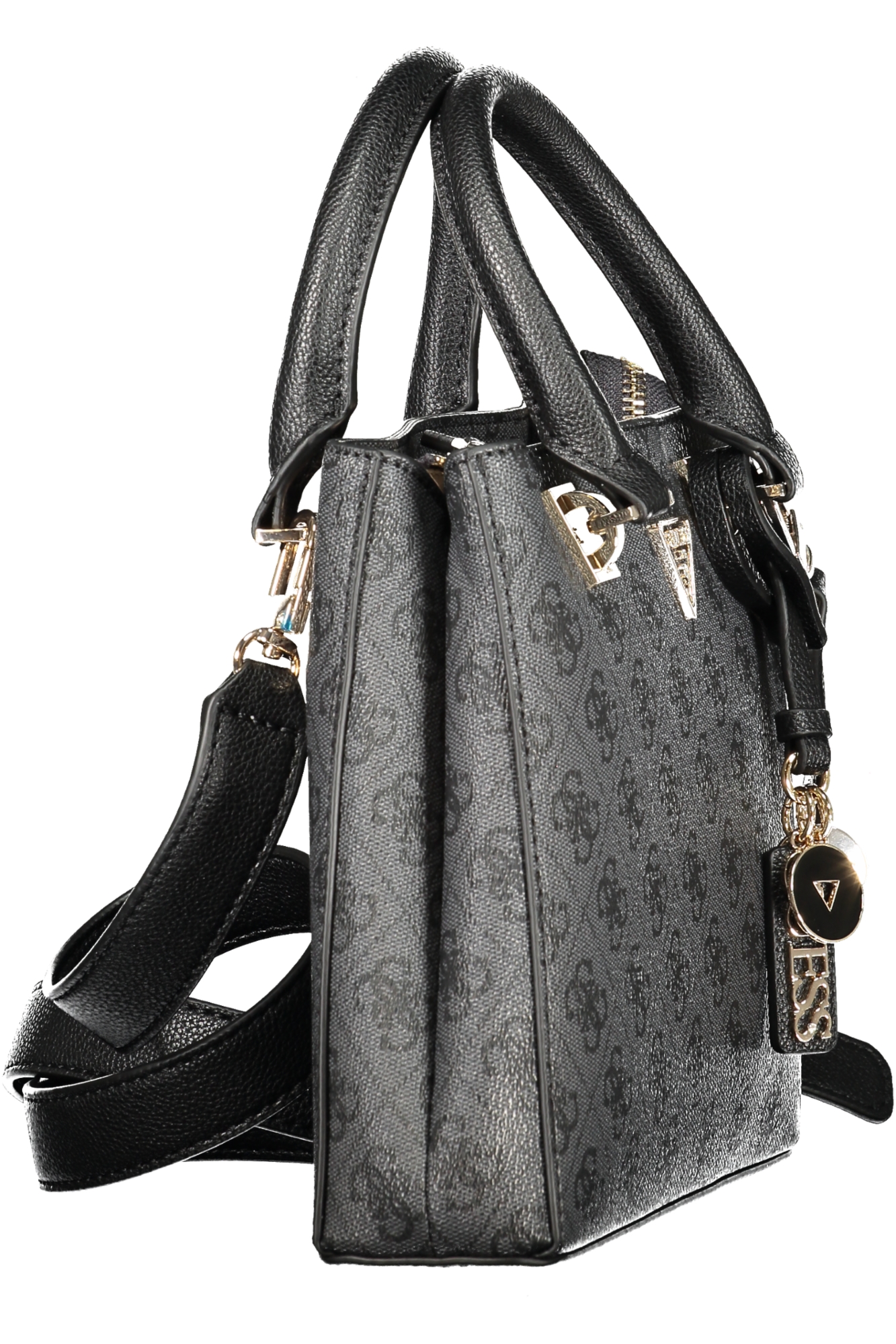 BOLSO NEGRO DE MUJER DE GUESS JEANS - Imagen 3