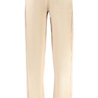 GUESS JEANS PANTALONE TUTA LUNGO DONNA BEIGE